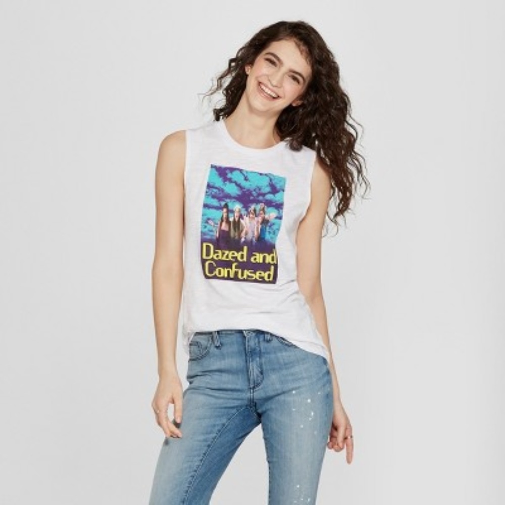 Dazed and Confused | Muscle Graphic Tank Top - M